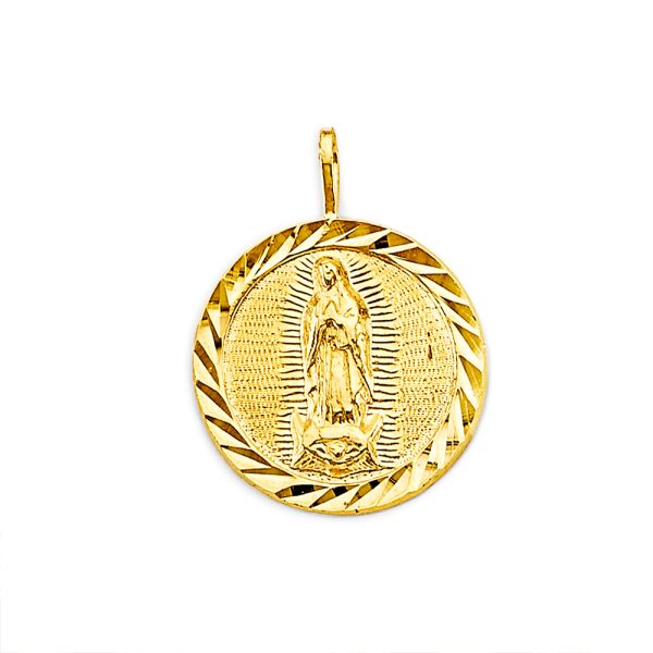 14KY Guadalupe Pendant