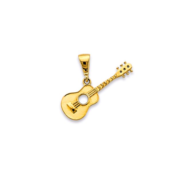 14KY Guitar Pendant