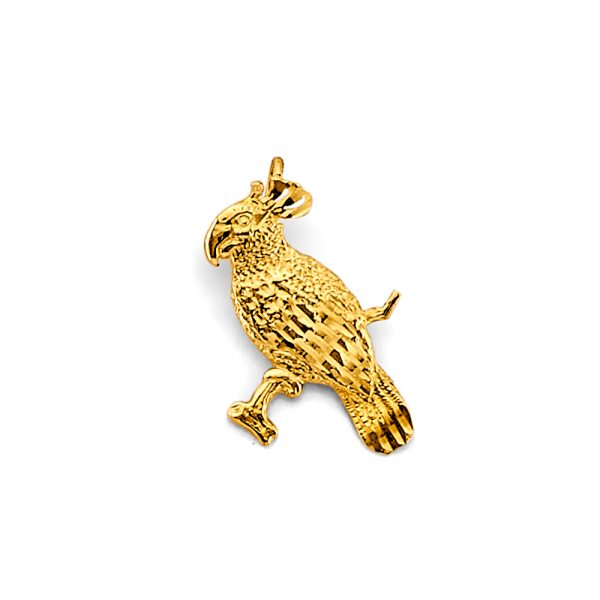 14KY Bird Pendant