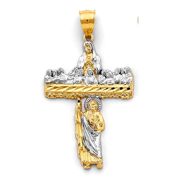 14K 2T St. Jude Thaddeus Pendant