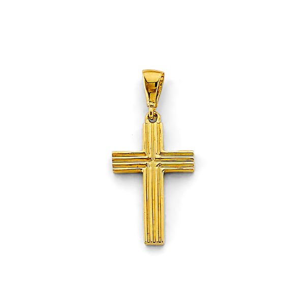 14KY Cross Pendant