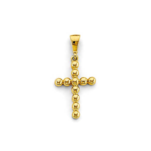 14KY Small Cross Pendant