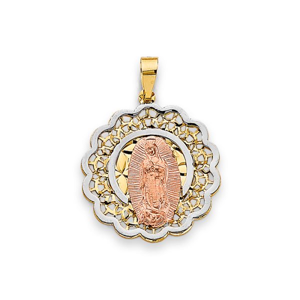 14K 3C Religious Pendant