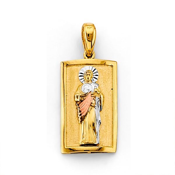 14K 3C St. Jude Thaddeus Pendant