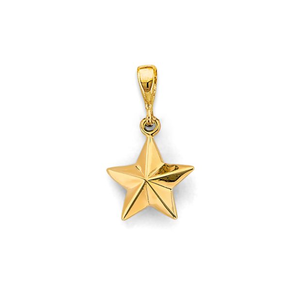 14KY Star Pendant