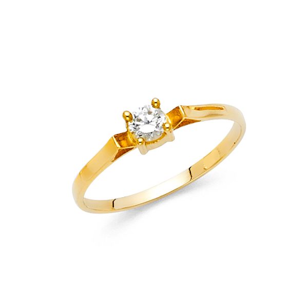 14KY Ladies CZ Ring (RG419)