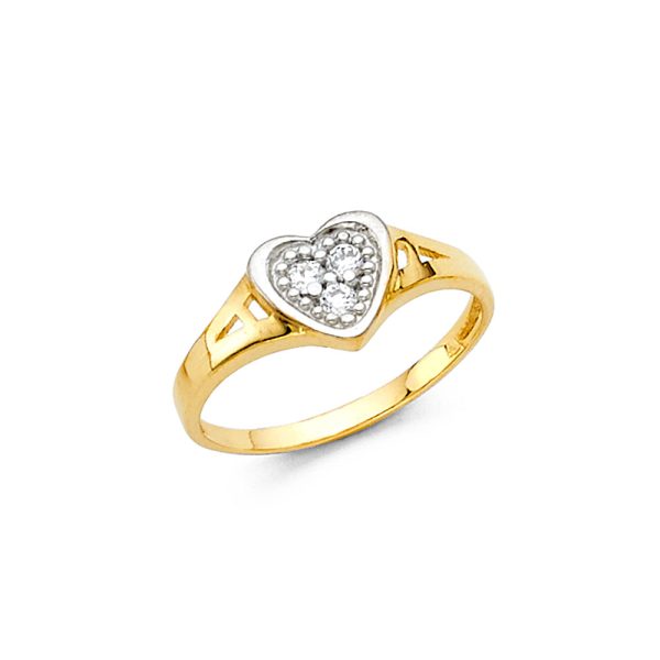 14KY Baby CZ Ring (RG478)