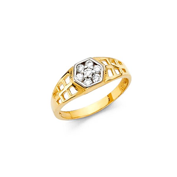 14KY Baby CZ Ring (RG479)