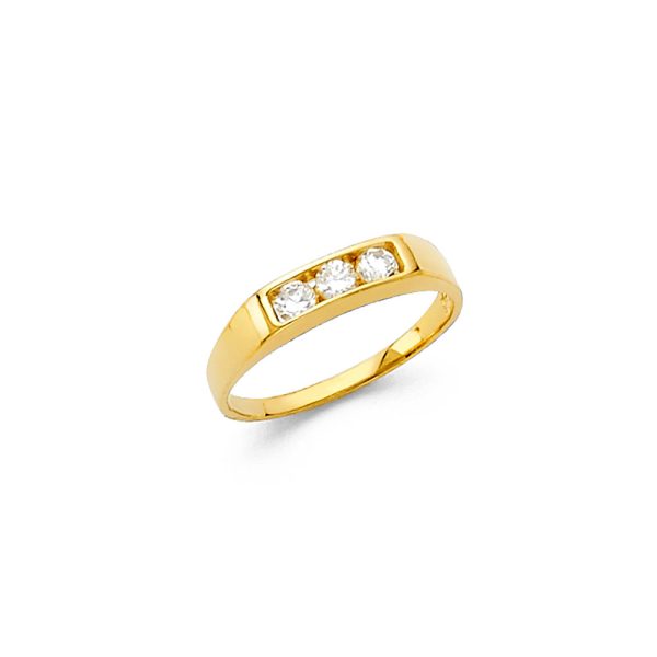 14KY Baby CZ Ring (RG486)
