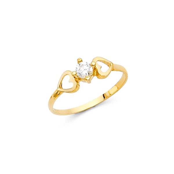 14KY Baby CZ Ring (RG511)