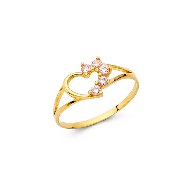 14KY Baby CZ Ring (RG523)