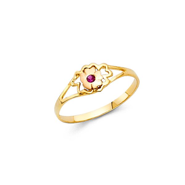 14KY Baby CZ Ring (RG524)