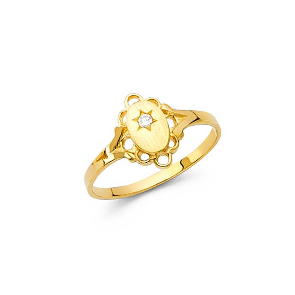 14KY Baby CZ Ring (RG531)