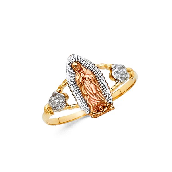 14K 3C Guadalupe Ring (RG620)