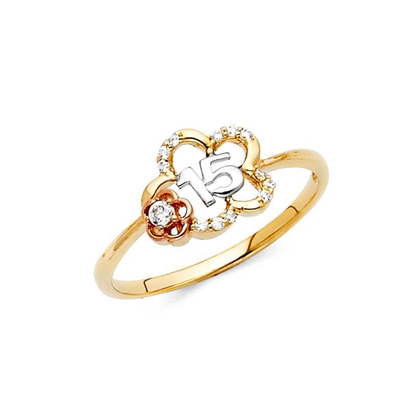 14K 3C Ring (RG774)