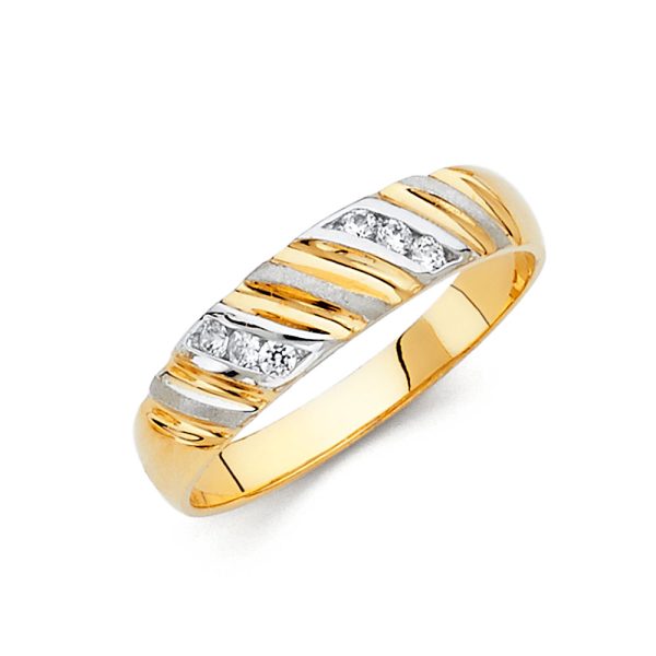 14K Men's Wedding Band