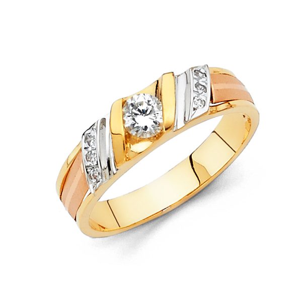 14K Men's Wedding Band