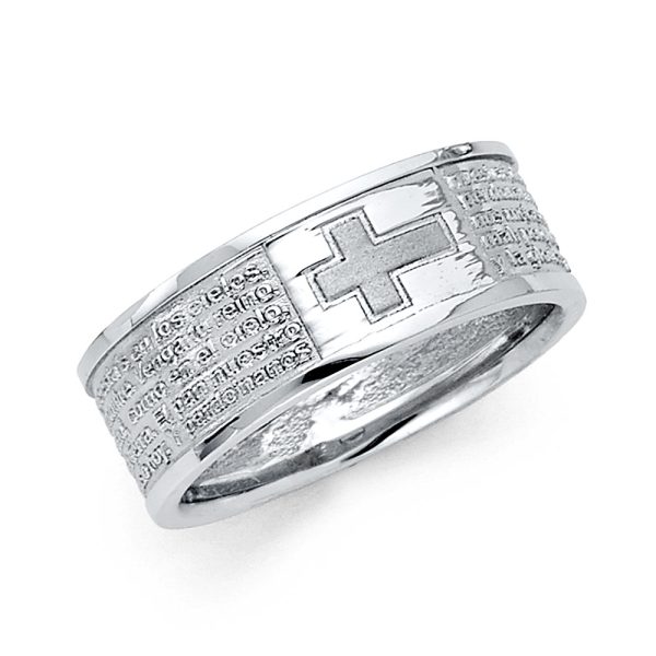 14KW Religious Men's Ring