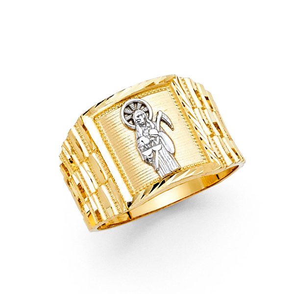 14K 2T Men's Ring