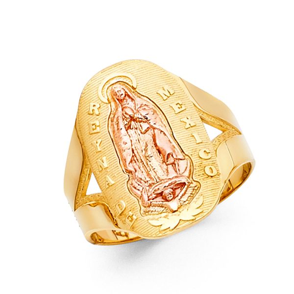 14K 2T Guadalupe Ring