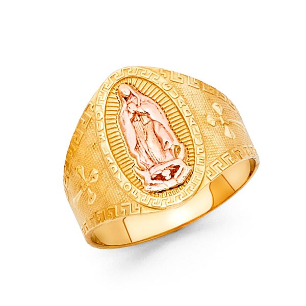 14K 2T Guadalupe Ring