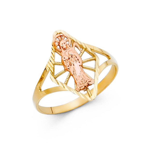 14K 2T Fancy Ring