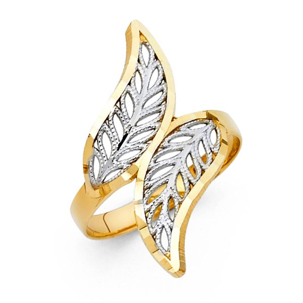 14K 2T Fancy Ring