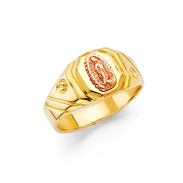 14K 2T Guadalupe Ring