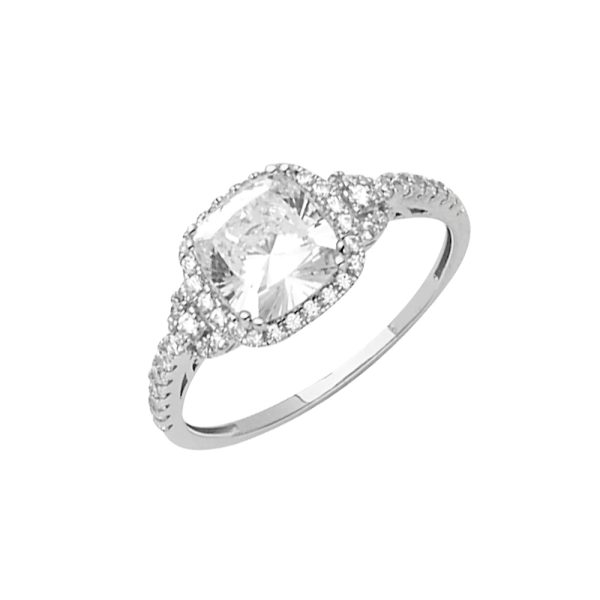 14KW CZ Engagement Ring/Set