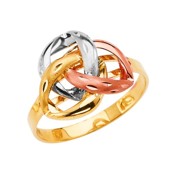 14K 3C 3 Infinity Ring