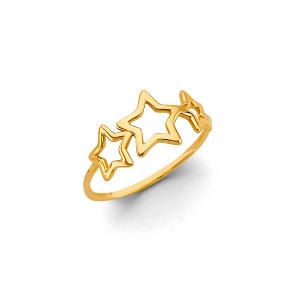 14KY Star Ring