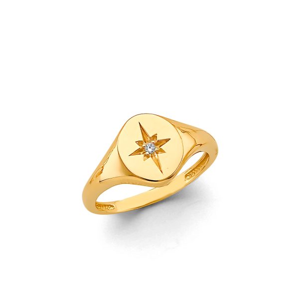 14KY CZ Ring