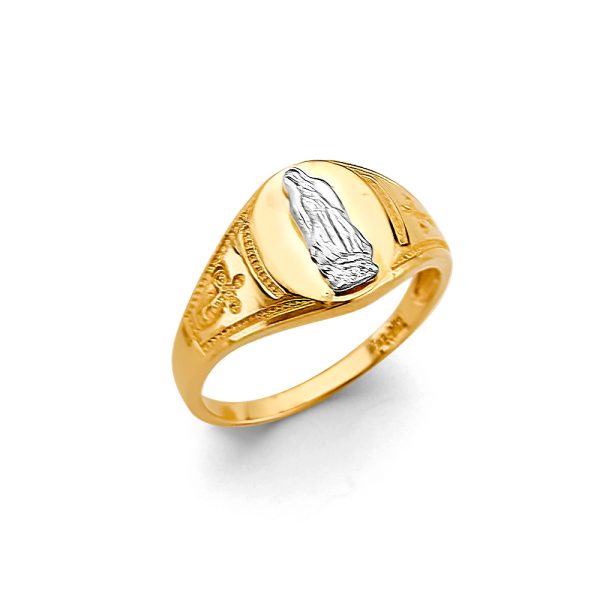 14K 2T Guadalupe Ring