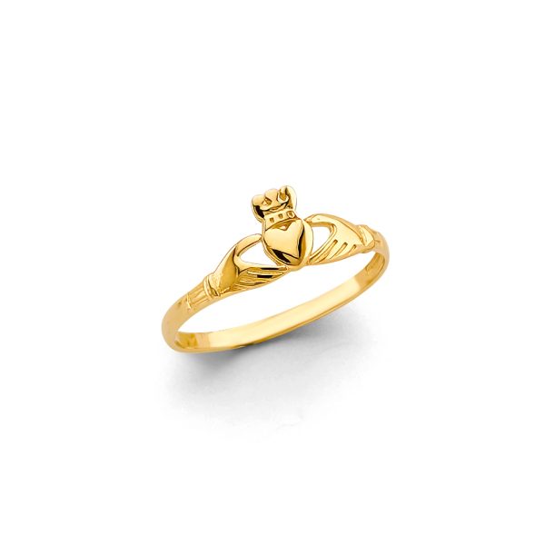 14KY Claddagh Ring