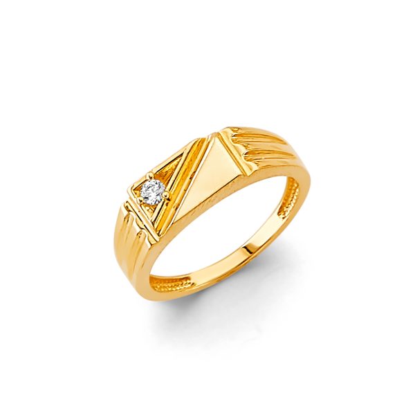 14KY CZ Ring