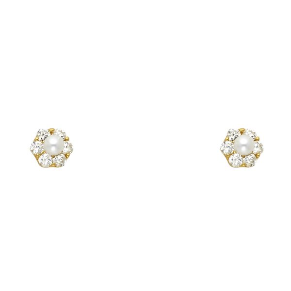 14KY Stud Earrings (ST230)