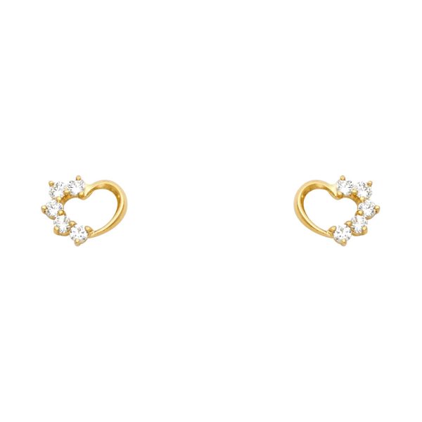 14KY Stud Earrings (ST317)