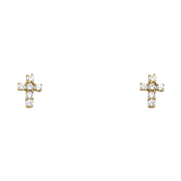 14KY Stud Earrings (ST339)