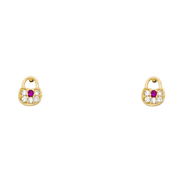 14KY Stud Earrings (ST367)