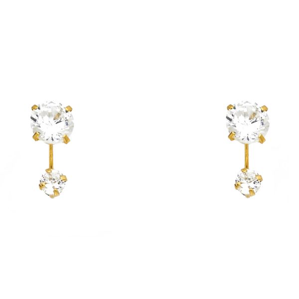 14KY Stud Earrings (ST378)