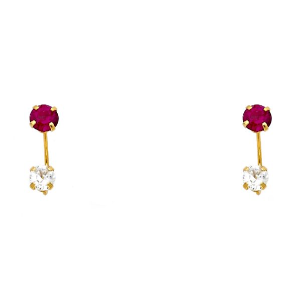 14KY Stud Earrings (ST386)