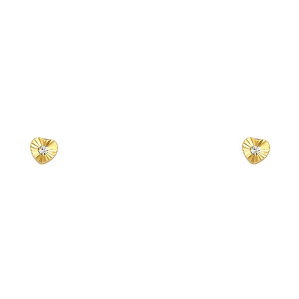 14KY Stud Earrings (ST444)