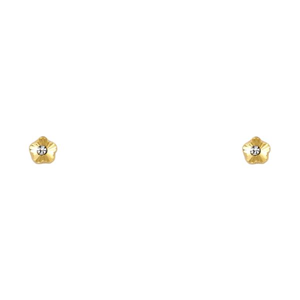 14KY Stud Earrings (ST446)