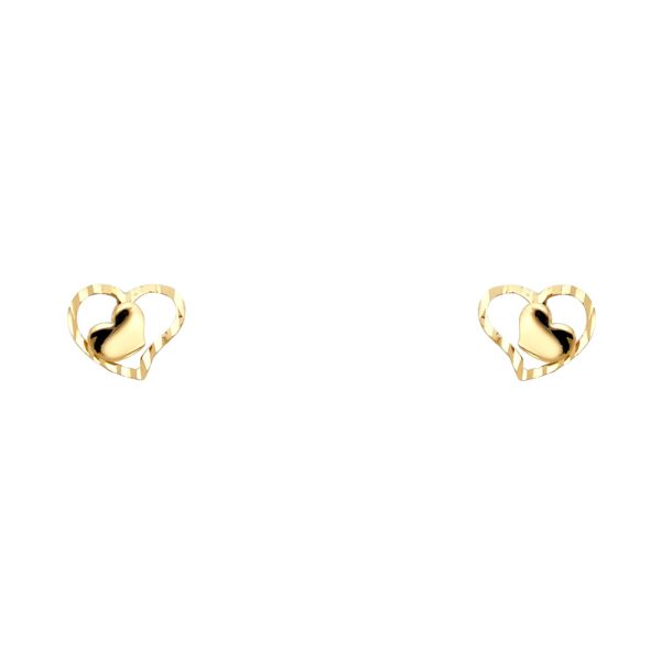 14KY Stud Earrings (ST544)