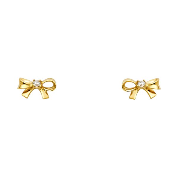 14KY Stud Earrings (ST545)