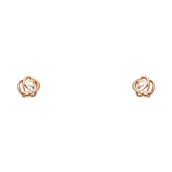 14K 2T Stud Earrings (ST549)